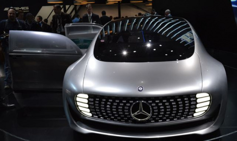 Футуристичный концепт-кар Mercedes F015 представлен в Детройте